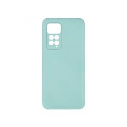 Funda de Silicona con Marco de Cámara para Xiaomi Redmi Note 11 Pro Verde